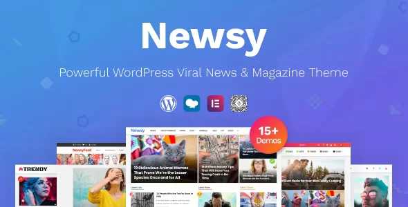 Newsy - Viral News & Magazine WordPress Theme