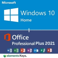 Windows 10 Home + Office 2021 Professional Plus Keys Bundle