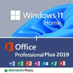 Windows 11 Home + Office 2019 Professional Plus Keys Bundle