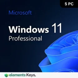 Windows 11 Professional Key – 5 PCs