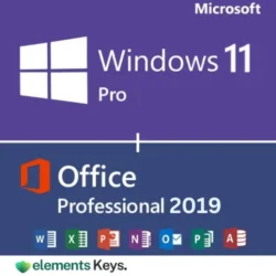Windows 11 Professional + Office 2019 Professional Plus Keys Bundle
