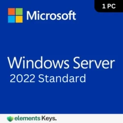 Windows Server 2022 Standard Key – 1 PC