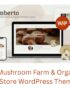 Umberto - Mushroom Farm & Organic Products Store WordPress Theme