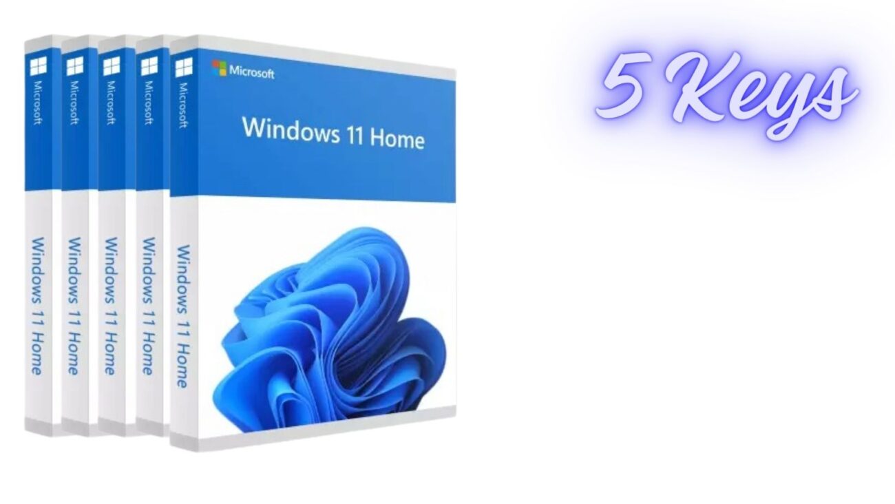 Windows 11 Home 5 Keys Pack