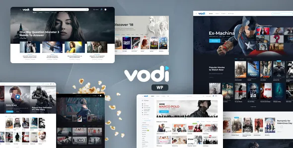 Vodi - Video WordPress Theme for Movies & TV Shows