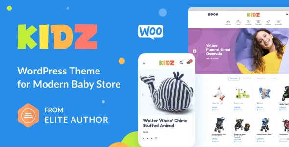 KIDZ - Kids Store and Baby Shop Theme