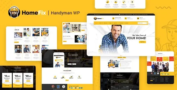 Home Fix - Maintenance, Handyman Services Theme