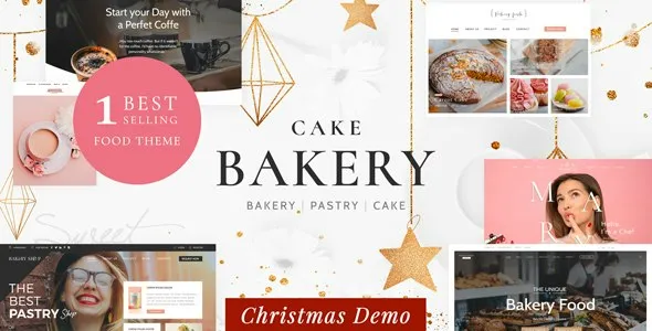 Cake Bakery - Pastry WP