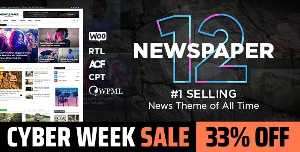 Newspaper - News & WooCommerce WordPress Theme