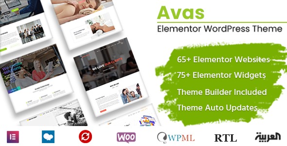 Avas - Elementor WordPress Theme