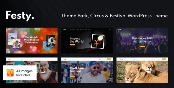 Festy - Theme Park, Circus & Festival WordPress Theme