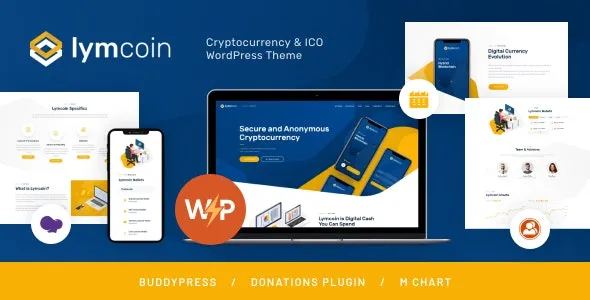 Lymcoin | Cryptocurrency & ICO WordPress Theme