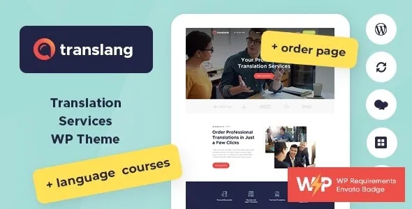 Translang | Translation Services & Language Courses WordPress Theme