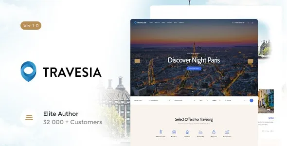 Travesia | A Travel Agency and Booking WordPress Theme