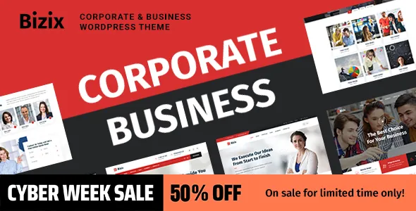 Bizix - Corporate and Business WordPress Theme