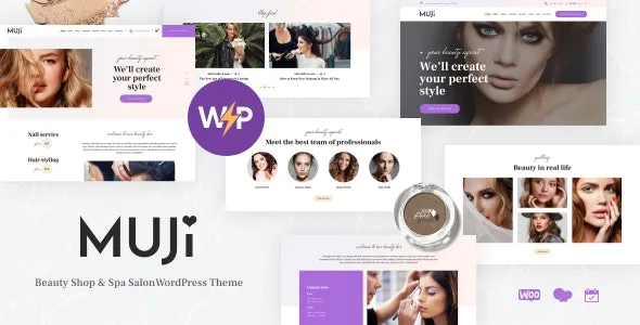 Muji | Beauty Shop & Spa Salon WordPress Theme