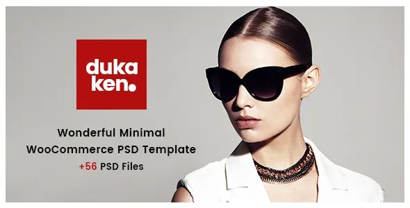 Dukaken | Wonderful WooCommerce PSD Template