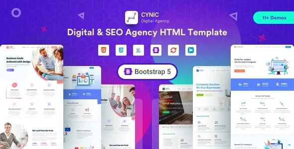 Cynic - Digital Agency Template