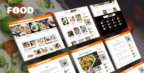 Tasty Food - Recipes & Blog WordPress Theme