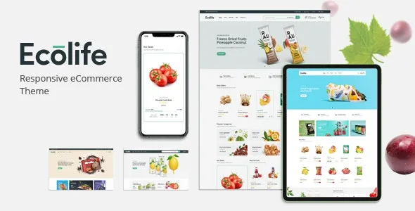 Ecolife - Organic WooCommerce WordPress Theme