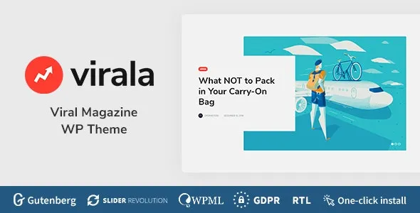 Virala - Viral News & Magazine WordPress Theme