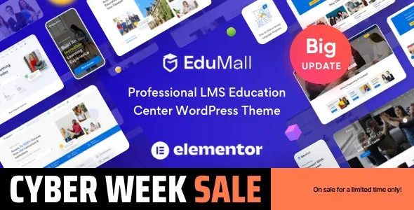 EduMall - Professional LMS Education Center WordPress Theme