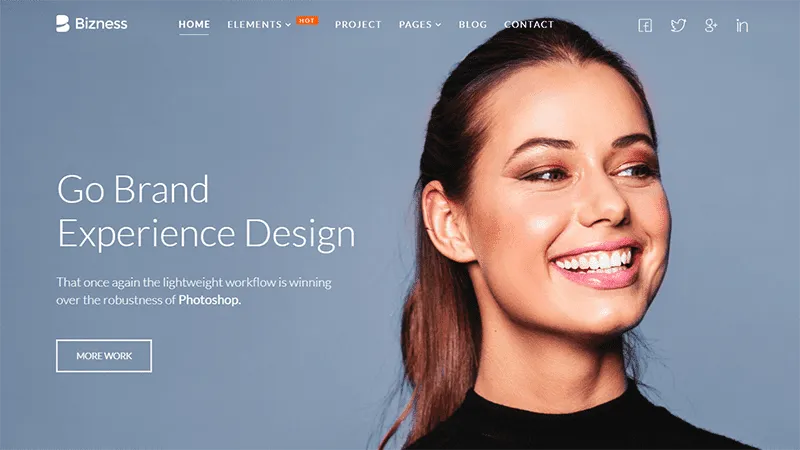 Bizness Themeum – Multipurpose Business WordPress Theme