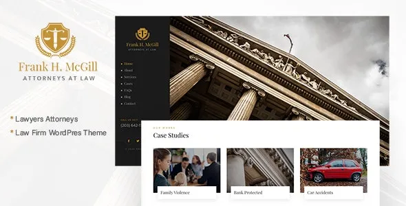 Mcgill - Law Firm WordPress Theme