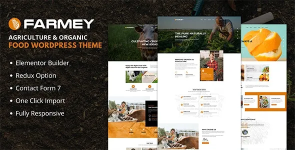 Farmey - Agriculture WordPress Theme