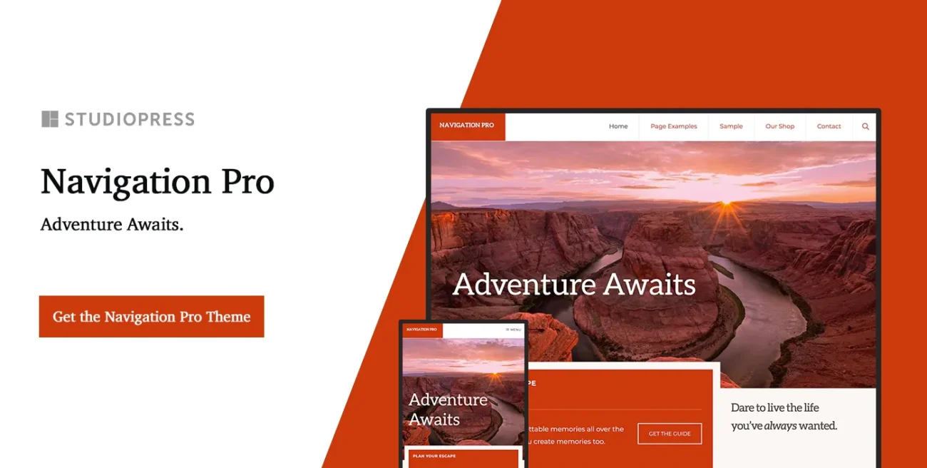 Navigation Pro Theme - StudioPress