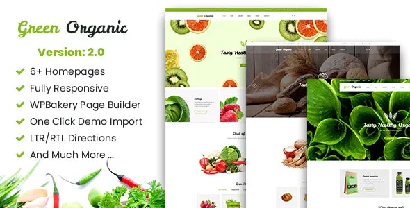 Greenorganic - WooCommerce WordPress Theme