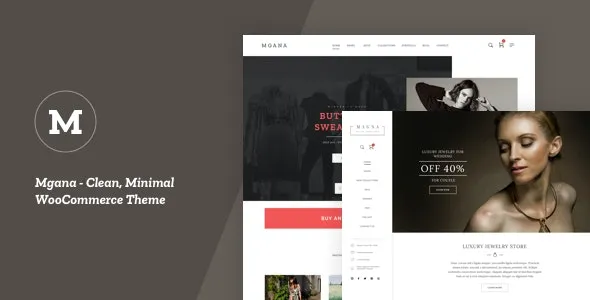 Mgana - Clean, Minimal WooCommerce Theme