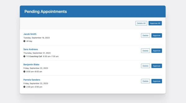 QuickCal - Appointment Booking Calendar for WordPress
