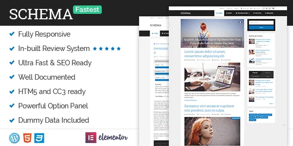 Schema - Fastest SEO WordPress Theme