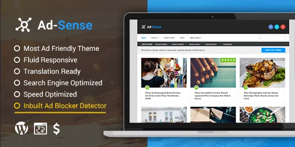 Ad-Sense: Premium WordPress Blog Theme