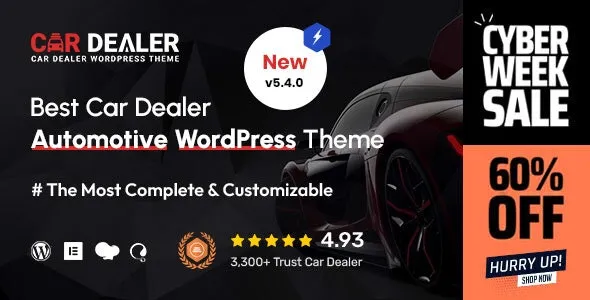 Car Dealer - Automotive Responsive WordPress Theme