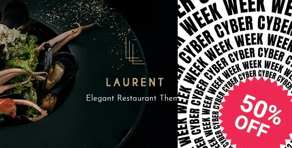 Laurent - Elegant Restaurant Theme