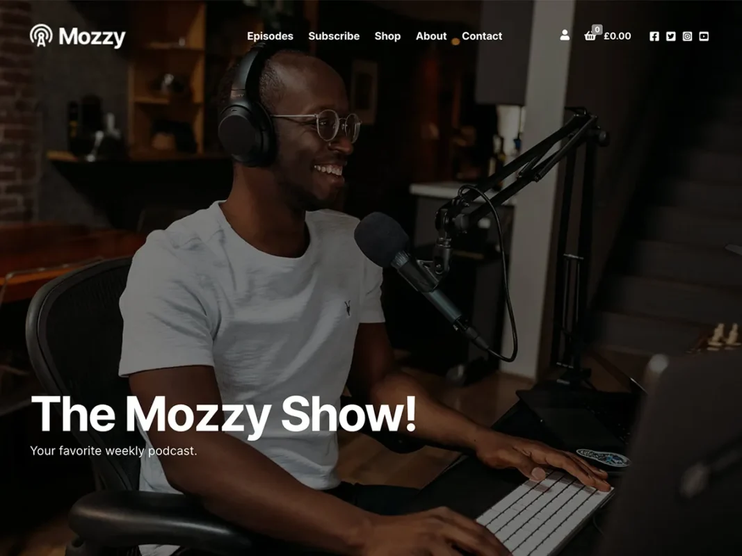 Mozzy WordPress Theme & CSSIgniter