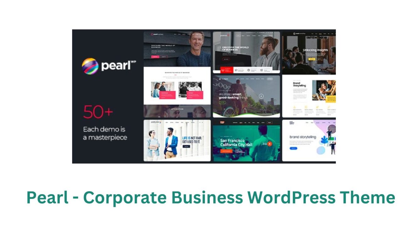 Pearl - Corporate Business WordPress Theme