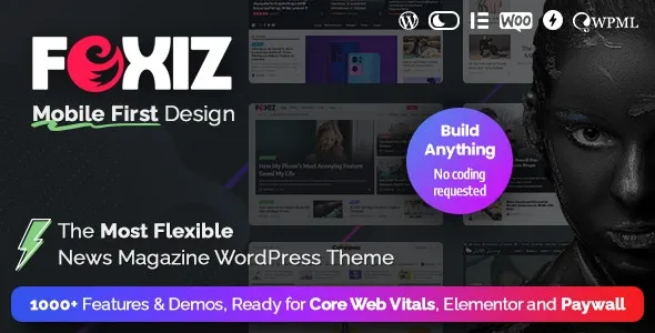 Foxiz - WordPress Newspaper News and Magazine