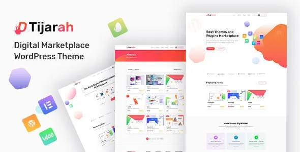 Tijarah | Digital Marketplace WooCommerce Theme