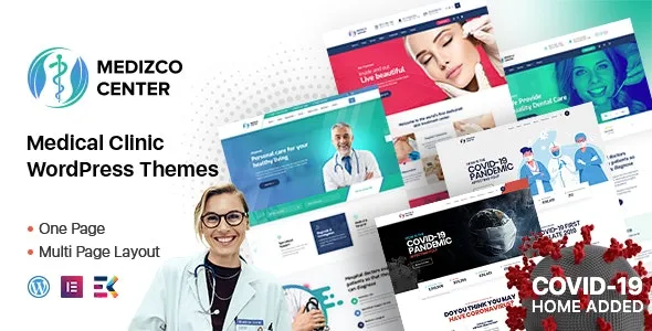 Medizco - Medical Health & Dental Care Clinic WordPress Theme