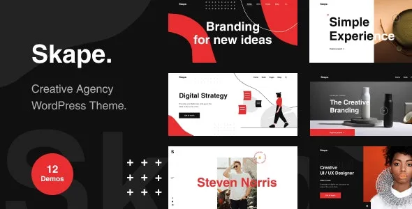 Skape - Creative & Modern Agency WordPress Theme