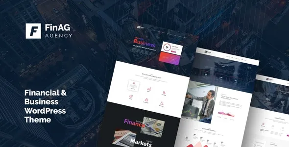 Finag - Creative & Finance Agency WordPress Theme