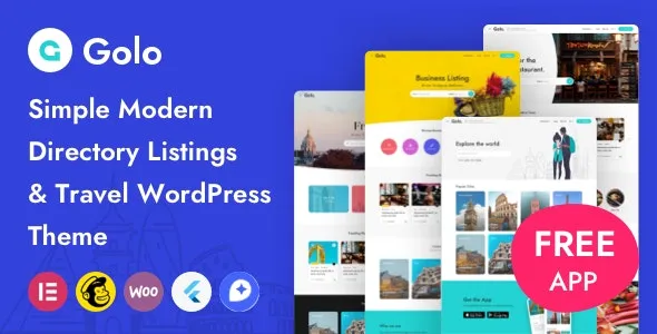 Golo - Directory & Listing, Travel WordPress Theme