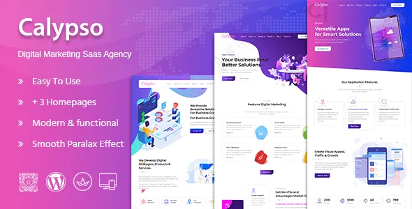 Calypso - Agency WordPress Theme