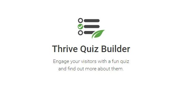 Thrive Quiz Builder