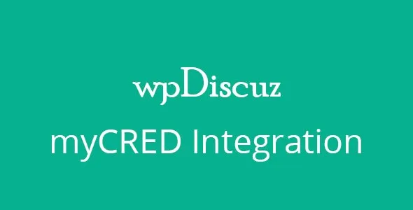 wpDiscuz – myCRED Integration