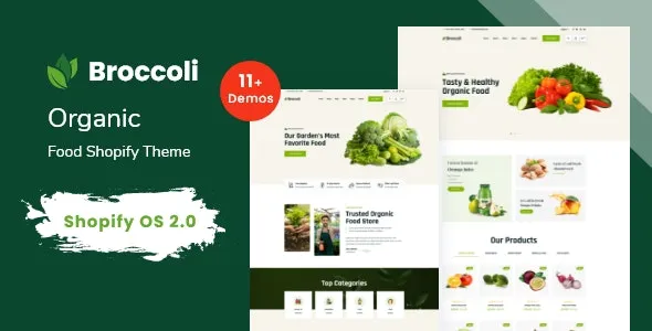 Broccoli - Organic Food Store Shopify Theme OS 2.0