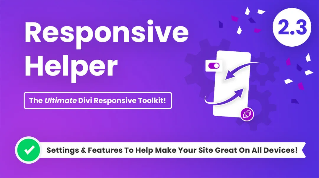 Divi Responsive Helper | Elegant Themes